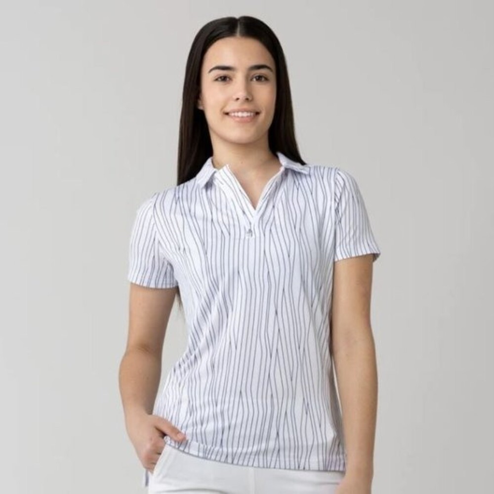 NEW Levelwear Dune Golf Athletic Polo in Navy Blue Size Small